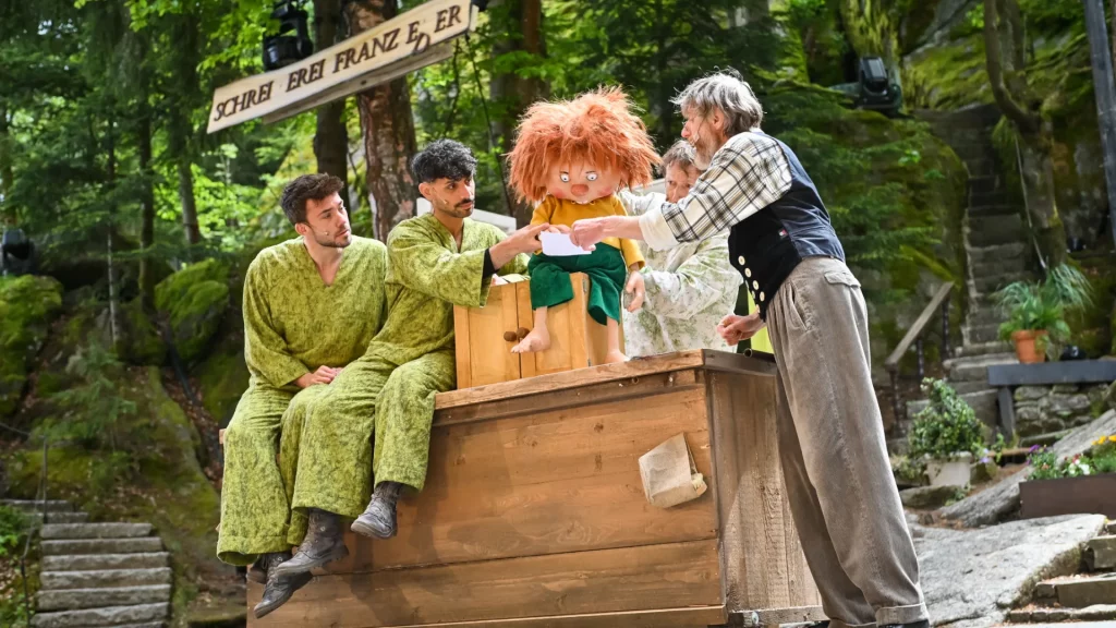 Szene aus Meister Eder und sein Pumuckl